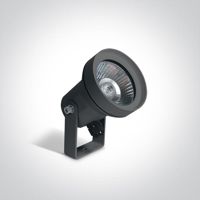 ANTHRACITE GARDEN SPOT GU10 10W IP65.