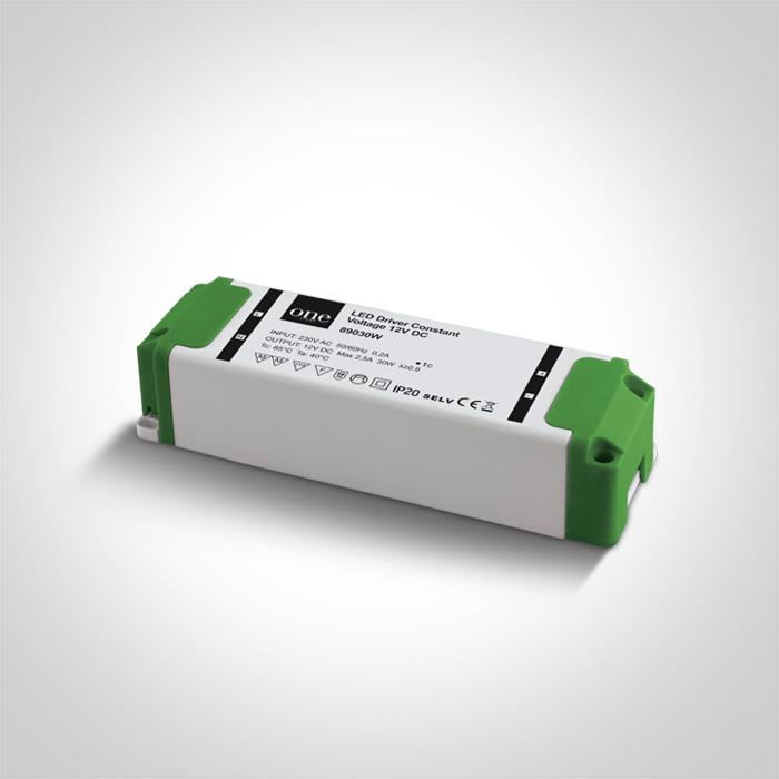 LED DRIVER 12v 0-30w INPUT 230v.