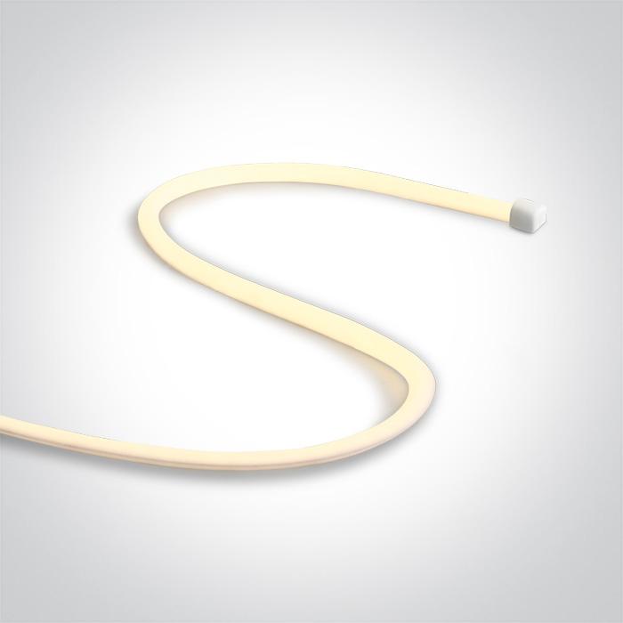 SLIM NEONFLEX 24vDC WW 5m ROLL 10W/m IP67 DIMMABLE.