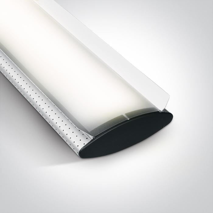 GREY 1x54w DIFFUSER.