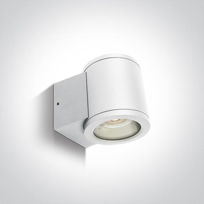 WHITE WALL GU10 10W IP54.