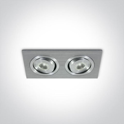 ALUMINIUM LED DL 2x1w 35d 350mA.