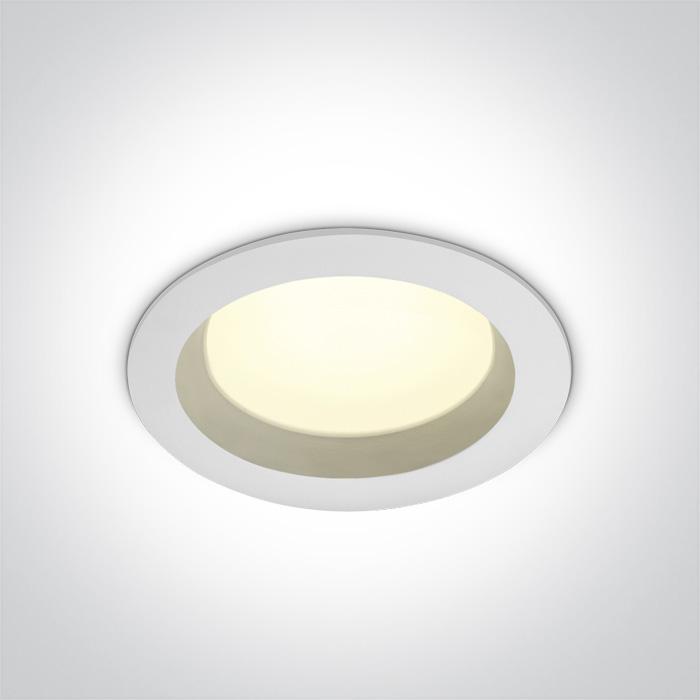 WHITE LED 18W IP54 CW 100-240V.