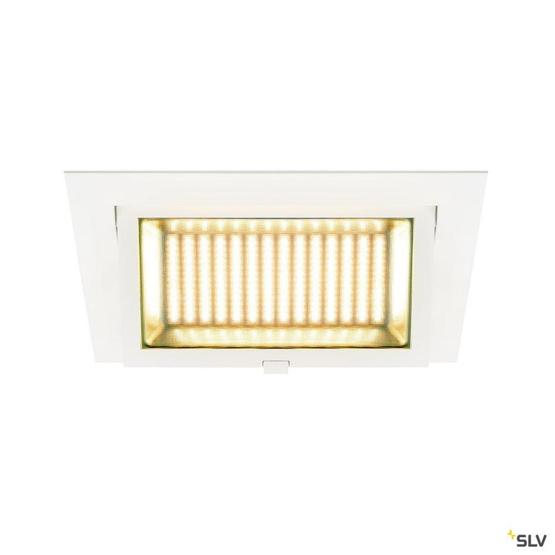 ALAMEA LED Recessed ceiling luminaire, white, 3000K, 45W
