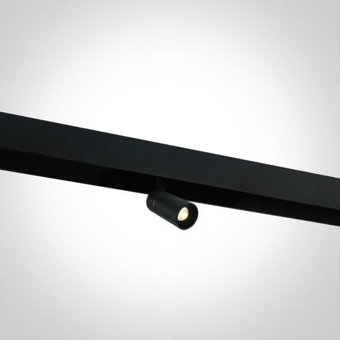 BLACK 6W WW 48v IP20 ADJUSTABLE