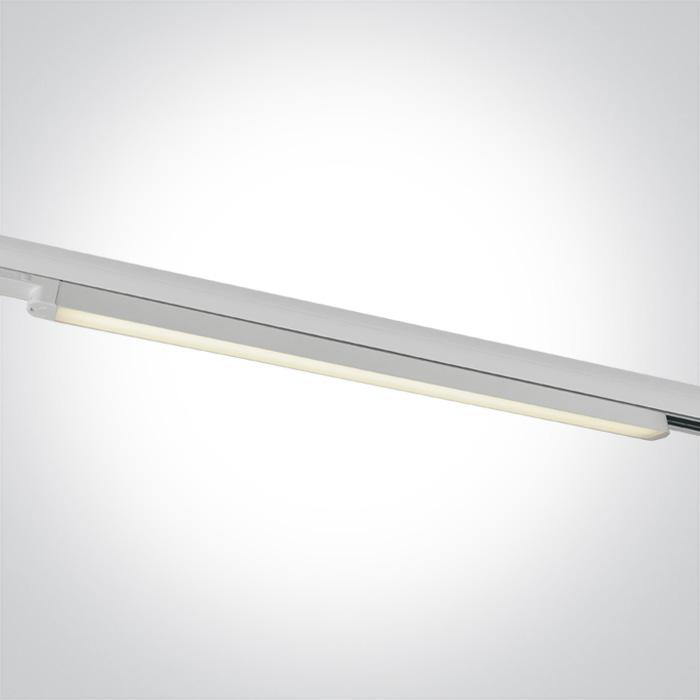 WHITE LED 25W CW LINEAR TRACK LIGHT 100-240V.