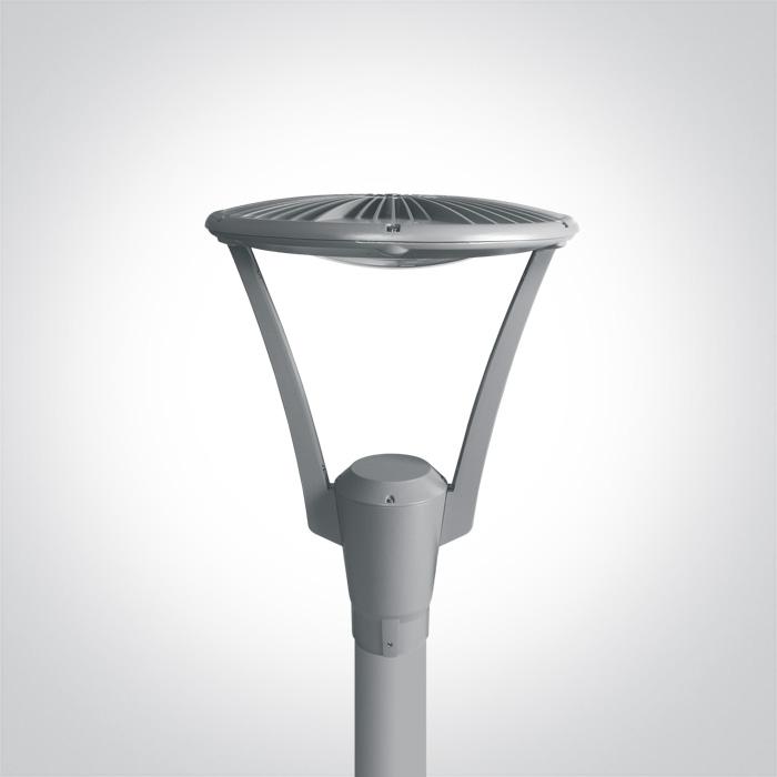 GREY COB LED PARK LIGHT 30w CW IP65 100-240v.
