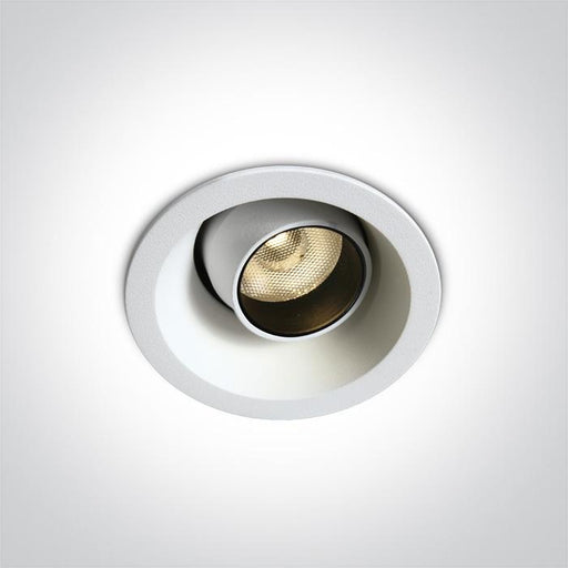 WHITE COB LED 6W WW 350mA 24deg IP20 ADJUSTABLE.