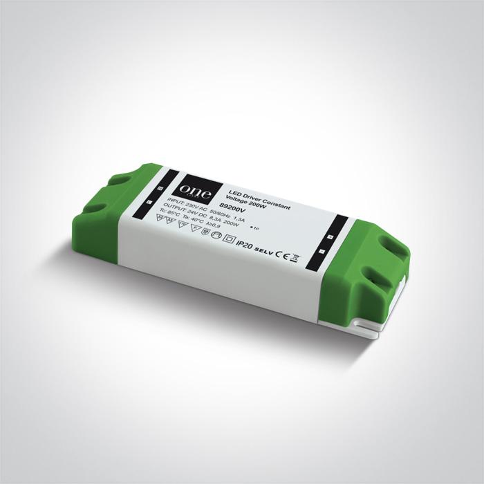 LED DRIVER 24v 0-200w INPUT 230v.