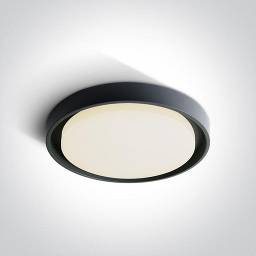 ANTHRACITE PLAFO LED 30W WW IP54 100-240V.