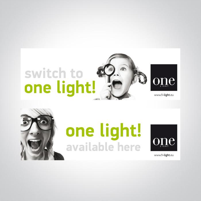 STICKER ONE LIGHT AVAILABLE HERE 30x9cm.