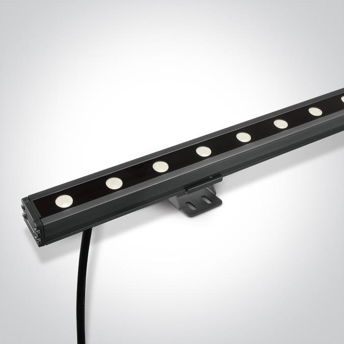 GREY LED 24x1w CW 20x60deg LENS IP66 24v DIMMABLE.