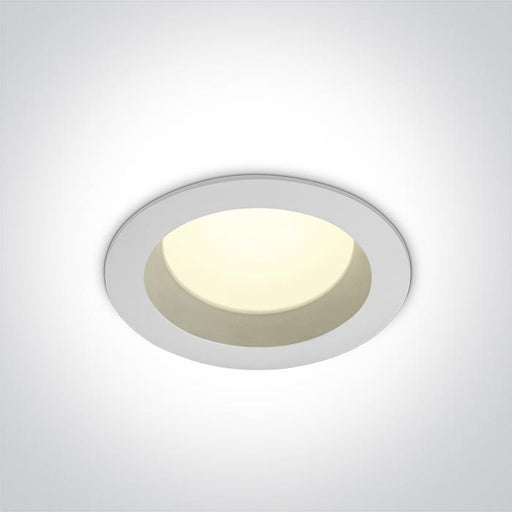 WHITE LED 13W IP54 CW + DRIVER 100-240V.