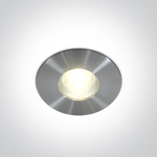 ALUMINIUM  LED 15W WW 50d IP54 + DRIVER 100-240v.