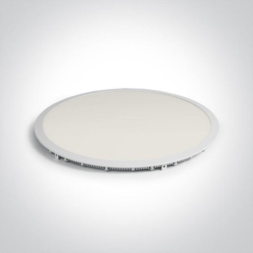 WHITE LED 48W CW 60cm RECESSED PANEL IP20 1200mA.