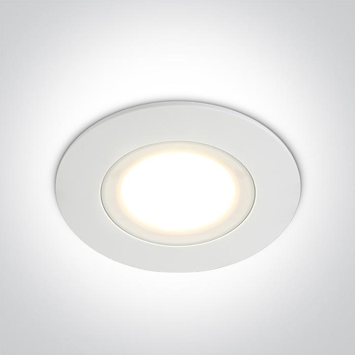WHITE LED 6W CW IP65 230V.