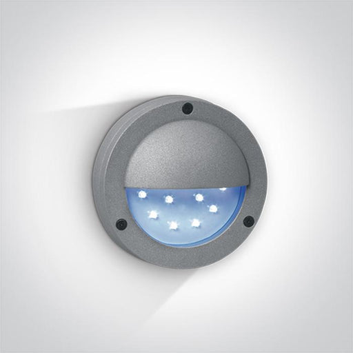 GREY LED BLUE IP54.