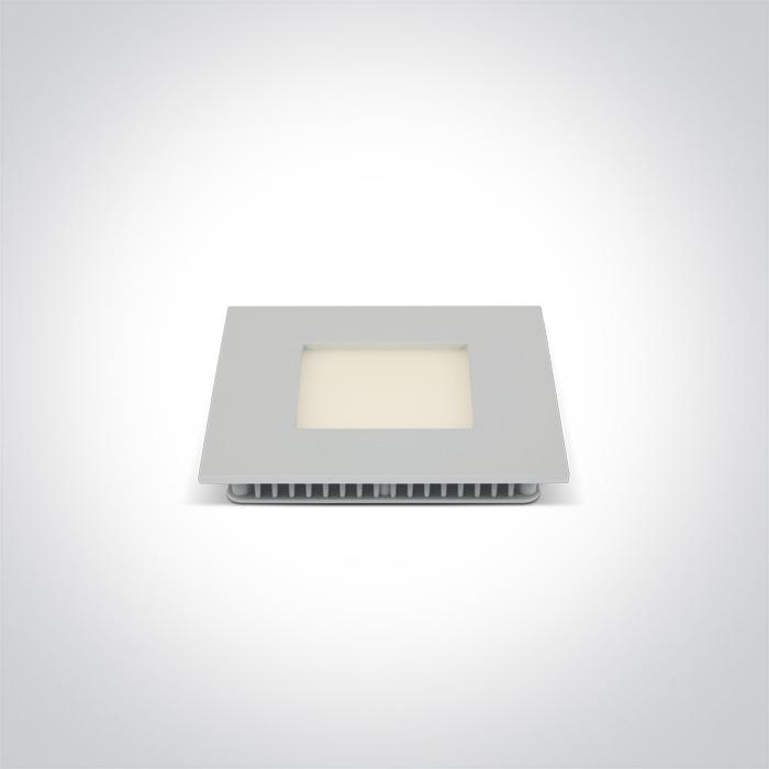 WHITE LED 8W CW IP40 230V.