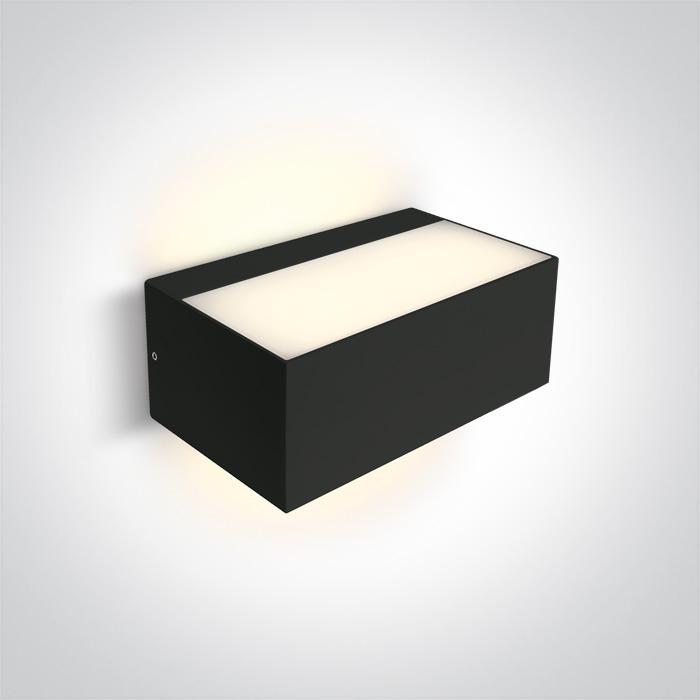 ANTHRACITE E27 WALL LIGHT 12W IP65 100-240V.