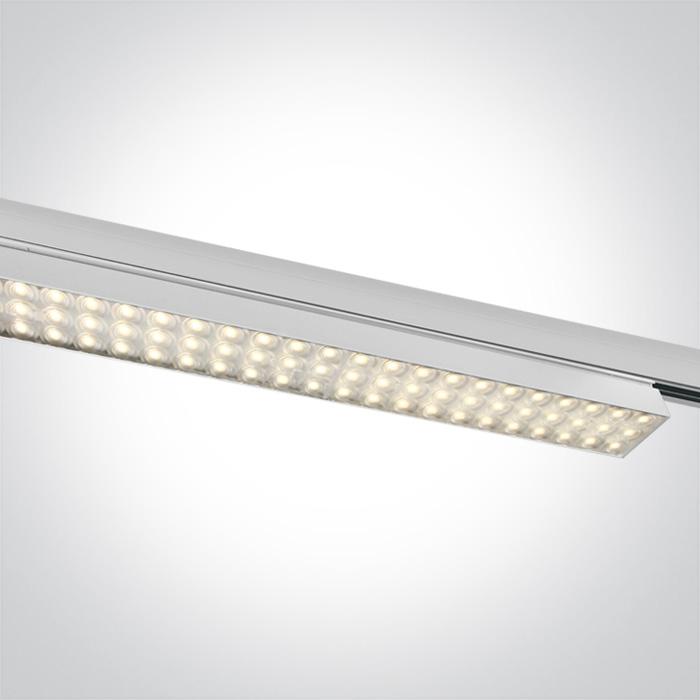 WHITE LED 60W WW LINEAR TRACK LIGHT IP20 230V.