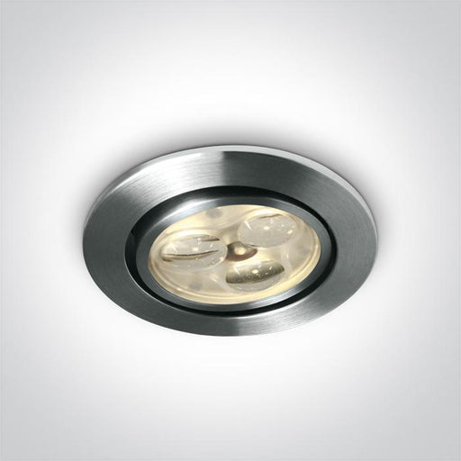 ALUMINIUM LED DL 3w 35d 350mA.