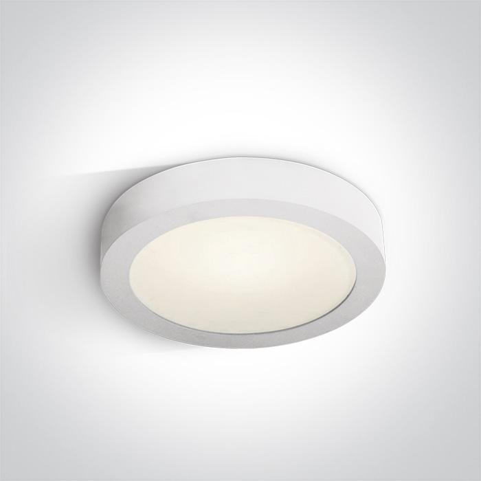WHITE PLAFO LED 16w CW IP40 230v.