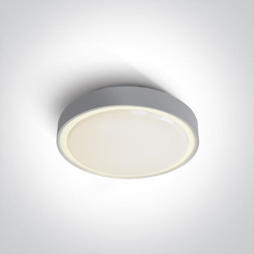 GREY LED PLAFO 16w WW IP65 230v.