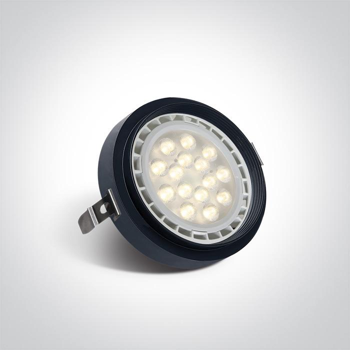 BLACK R111 GU10 MODULE 100-240v.