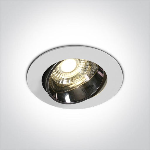 WHITE LED 10W WW IP20 30deg 230V DARK LIGHT.