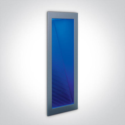 GREY WALL REC BLUE 1wLED IP20.
