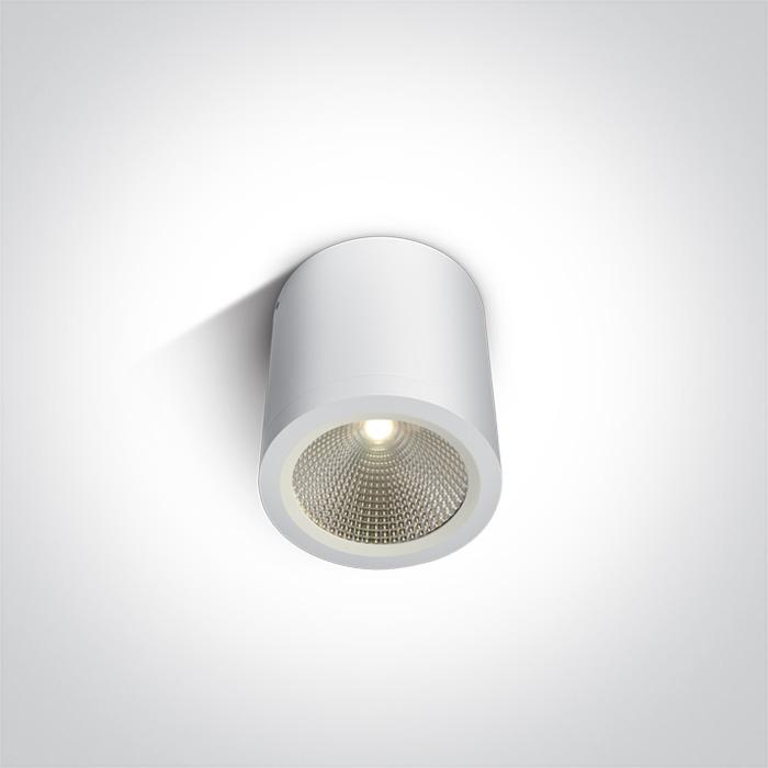 WHITE COB LED 10W WW IP54 60d 230V.