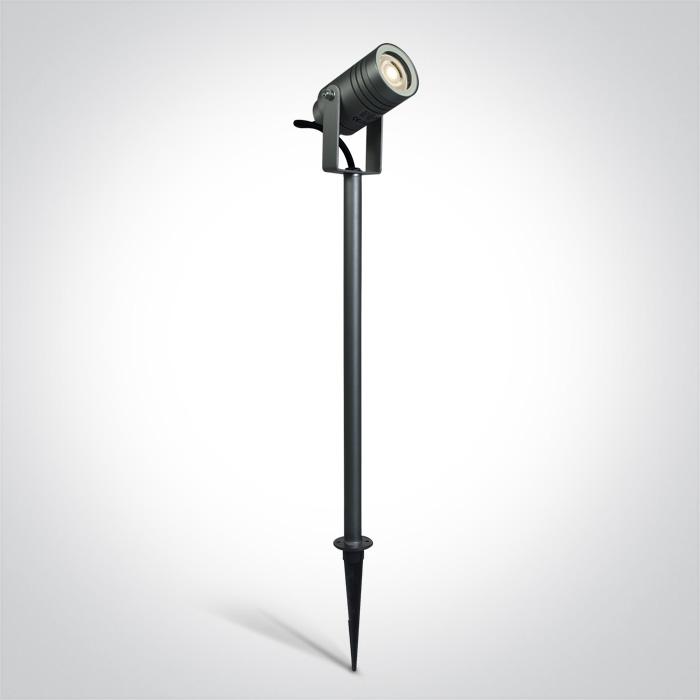 ANTHRACITE GARDEN SPOT GU10 10W IP65.
