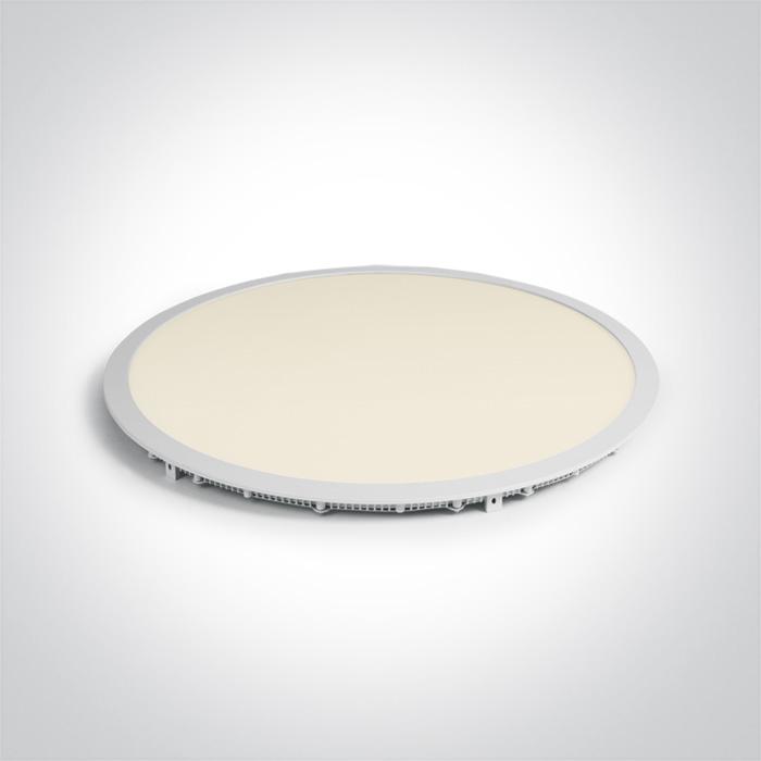 WHITE LED 48W WW 60cm RECESSED PANEL IP20 1200mA.