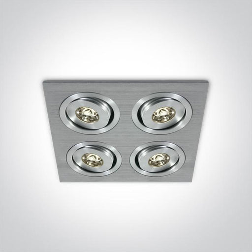 ALUMINIUM LED WAW 4x1w 15d 350mA.