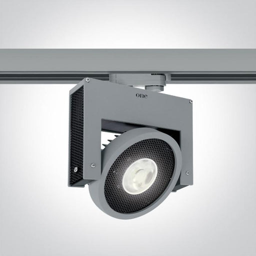 GREY LED 10w DL TRACK SPOT 24deg.
