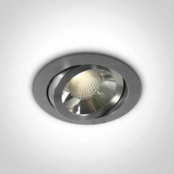 ALUMINIUM LED WW 6w 36d + DRIVER 100-240v.