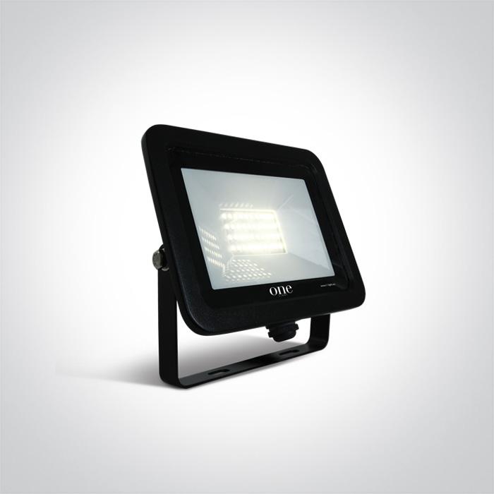 BLACK LED 30W CW IP65 AC 230V.