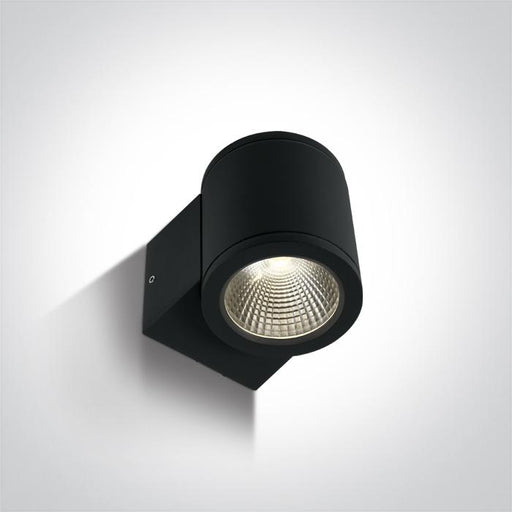 BLACK COB LED 6W WW IP54 100-240V.