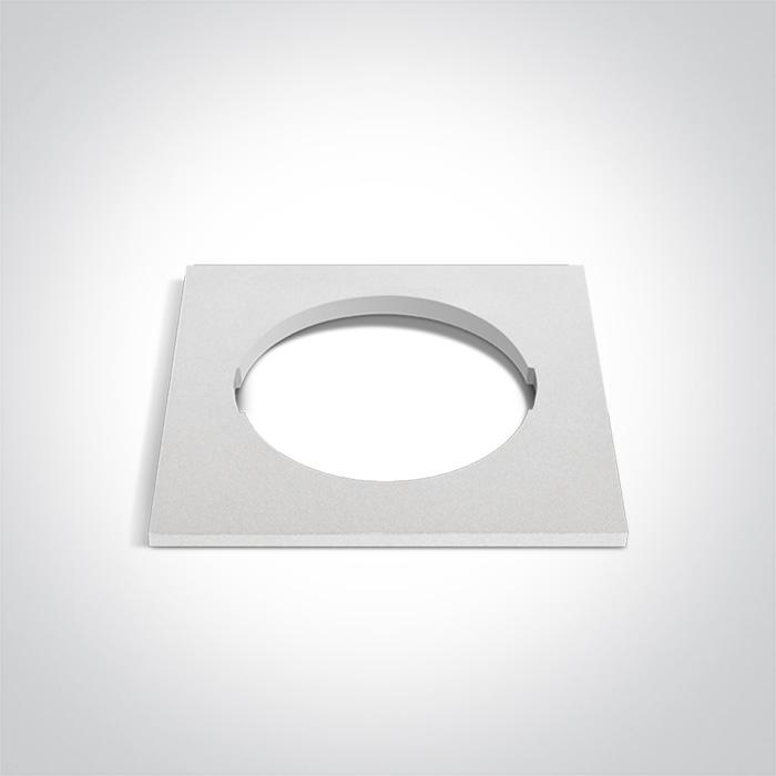 WHITE DECORATIVE BASE SQUARE FOR 10105H.