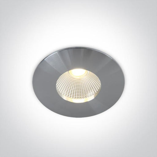 ALUMINIUM COB LED 12w WW 700mA 40deg IP64.