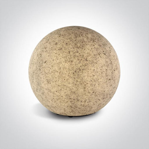 STONE LOOK GROUND BALL E27 20W D38cm IP65 100-240v.