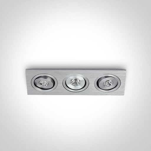 ALUMINIUM LED DL 3x1w 15d 350mA.