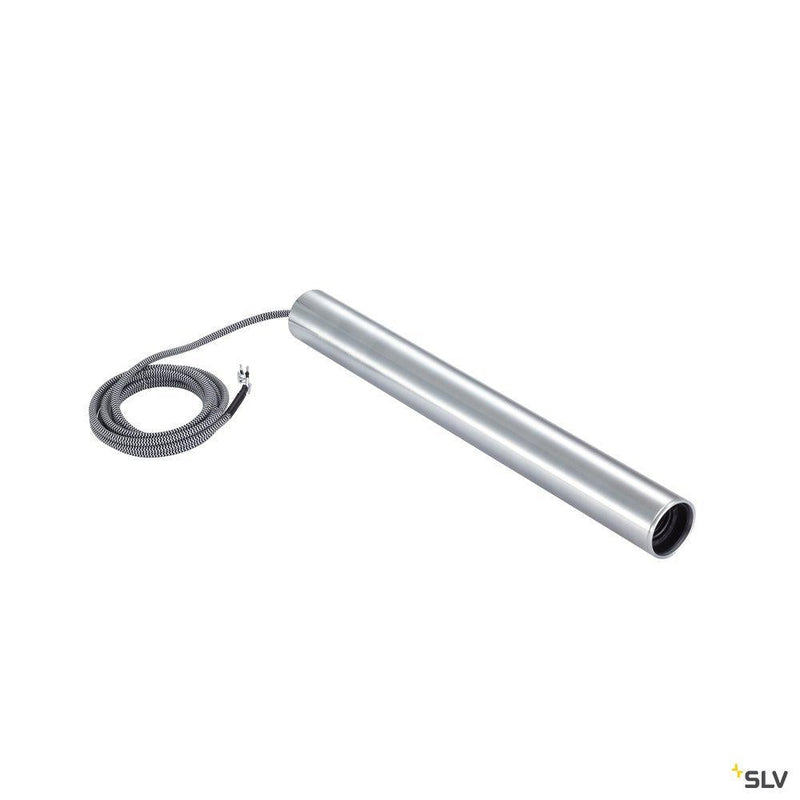 FITU PD, indoor pendant, E27, brushed aluminium, max. 60W