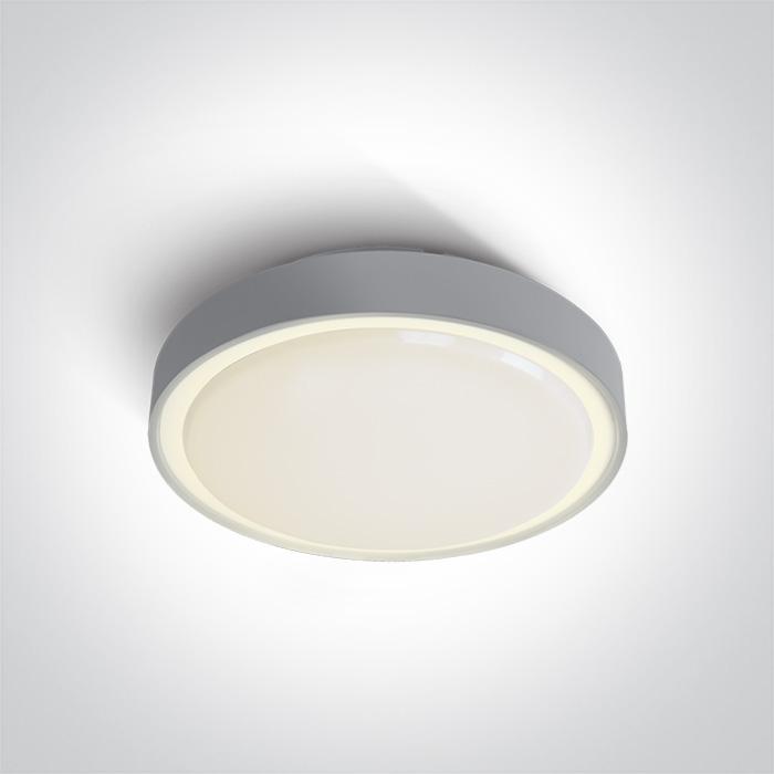 GREY LED PLAFO 30w WW IP65 230v.