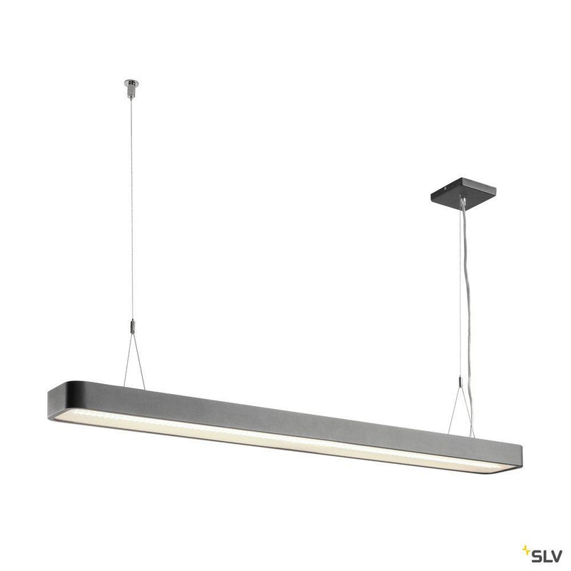 WORKLIGHT PD, Indoor LED DALI pendant light anthracite 4000K.