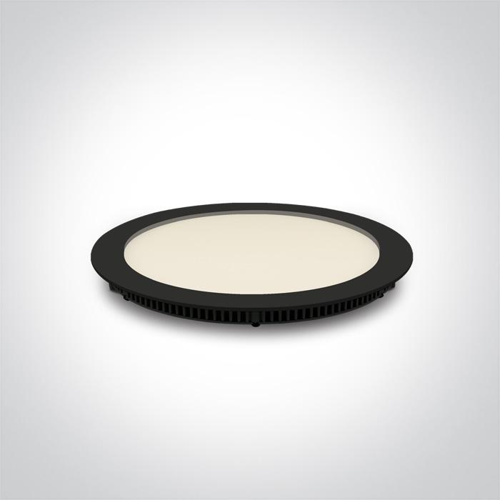BLACK LED 18W WW IP40 230V.