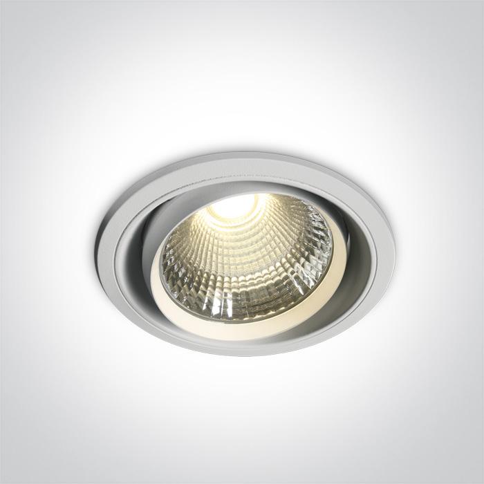 WHITE COB LED 50W CW 40deg 230V.