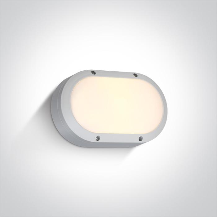 WHITE LED WALL LIGHT 10W WW IP54 230V.