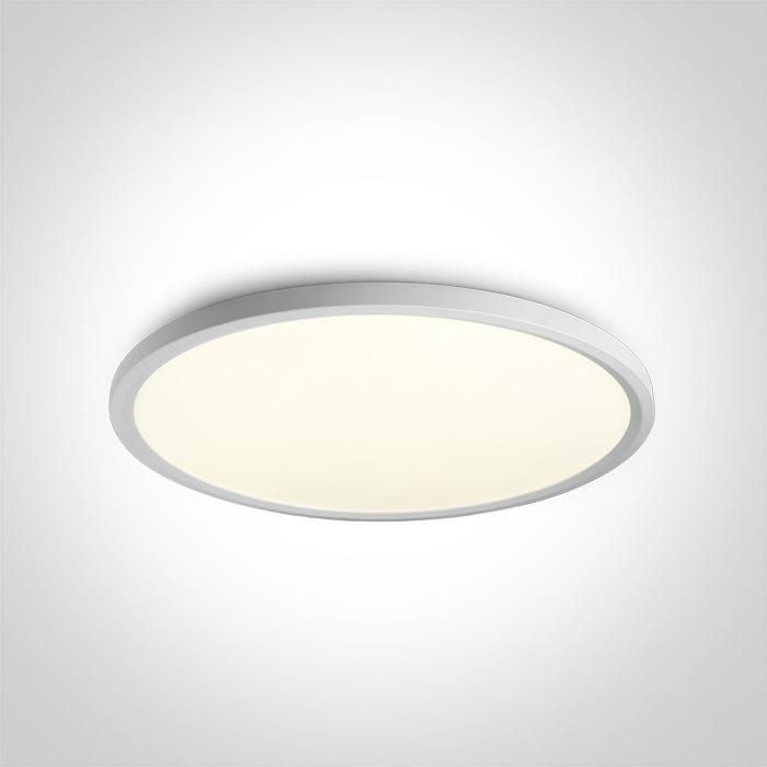 WHITE LED PLAFO 60W CW IP20 230V.