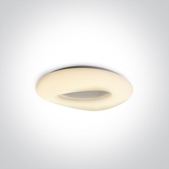 WHITE PLAFO LED 23W WW IP20 230V.